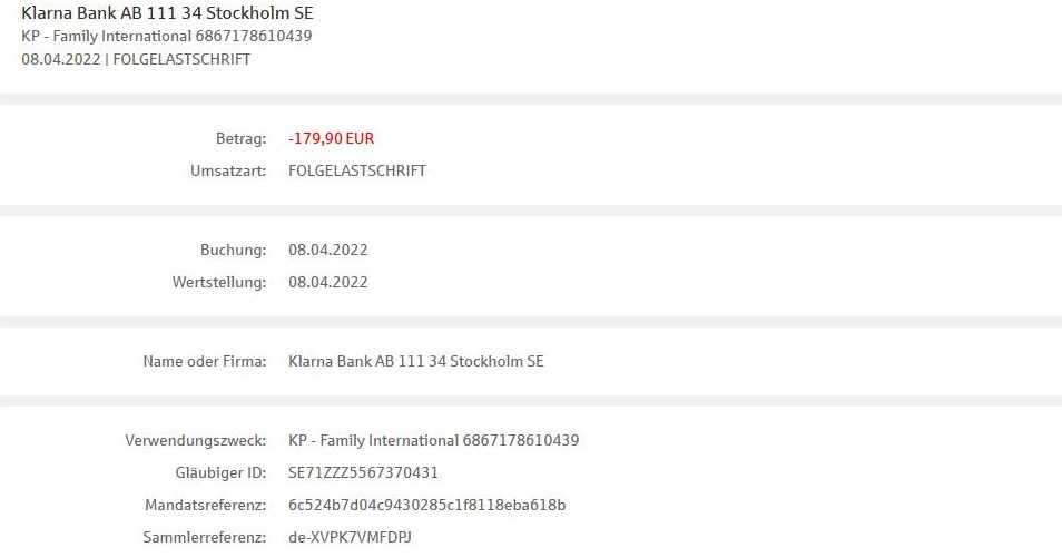 bank account statement 01