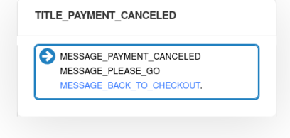 Cancel labeling